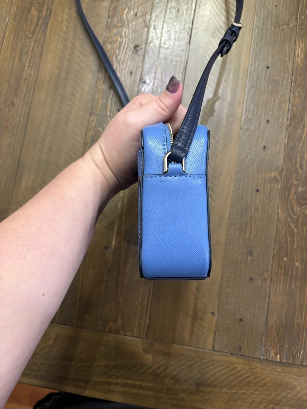 Kate Spade Staci Butterfly Sky Printed Mini Camera Crossbody